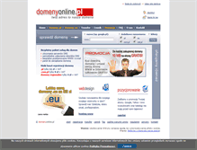 Tablet Screenshot of domenyonline.pl